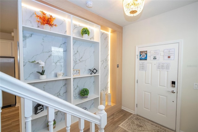 1907 Summer Dr, Davenport, FL 33897 - entryway with wood finished floors