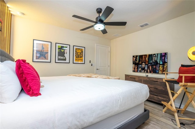 1907 Summer Dr, Davenport, FL 33897 - bedroom featuring wood finished floors and ceiling fan