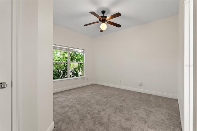 11 W Harding St Unit E, Orlando, FL 32806 - empty room featuring a ceiling fan and carpet