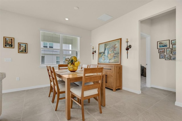 3702 Haddon Ave, Davenport, FL 33837 - dining space featuring light tile patterned flooring and recessed lighting