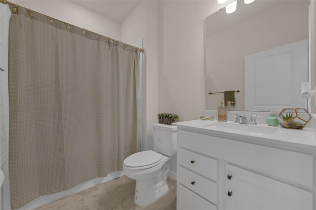 3702 Haddon Ave, Davenport, FL 33837 - full bath with vanity, tile patterned flooring, and a shower with shower curtain