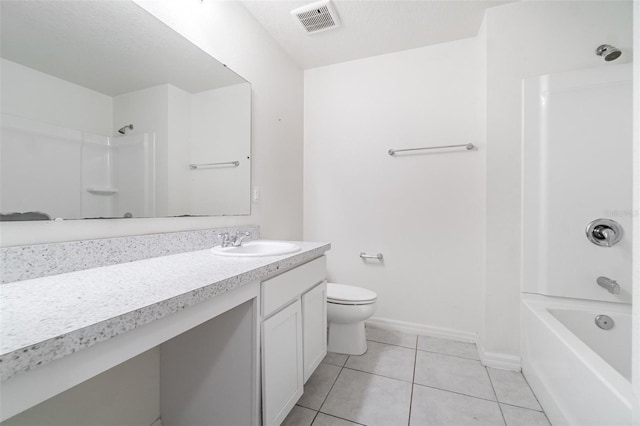 4684 Glencrest Loop, Saint Cloud, FL 34772 - bathroom featuring vanity, tile patterned floors, and bathing tub / shower combination