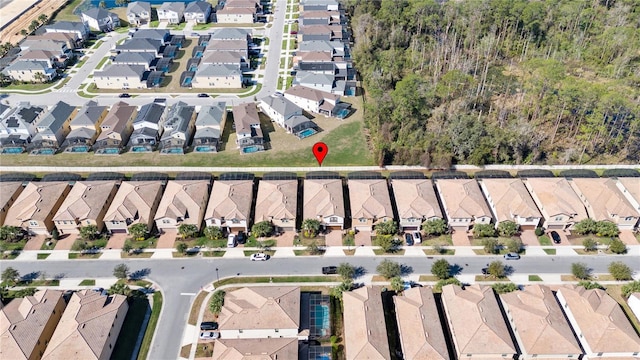 1626 Lima Ave, Kissimmee, FL 34747 - aerial overview of property's location featuring nearby suburban area