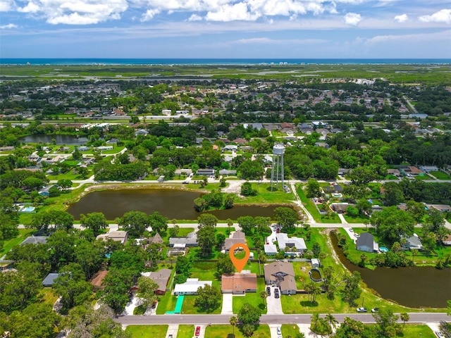 2025 Mango Tree Dr, Edgewater, FL 32141 - aerial view of property and surrounding area with a nearby body of water and nearby suburban area