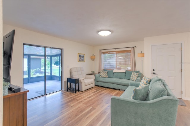 663 Courtland Blvd, Deltona, FL 32738 - living room featuring plenty of natural light and light wood-type flooring