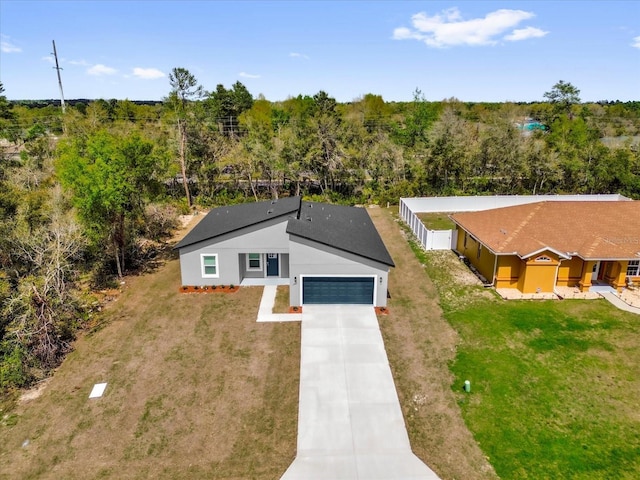 13673 SW 43th Cir, Ocala, FL 34473 - aerial view of property and surrounding area