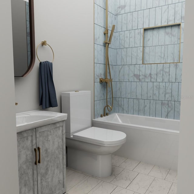SW 162nd Lane, Ocala, FL 34473 - bathroom featuring shower / bath combination and vanity