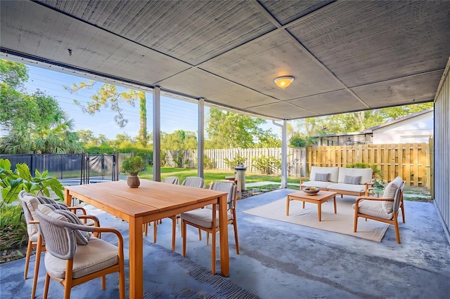 1175 Tracy Dr, Port Orange, FL 32129 - sunroom featuring plenty of natural light