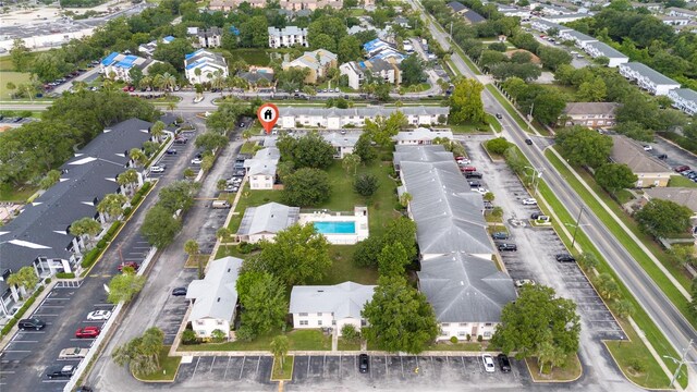 1918 Honour Rd Unit 4, Orlando, FL 32839 - aerial view of property's location featuring nearby suburban area