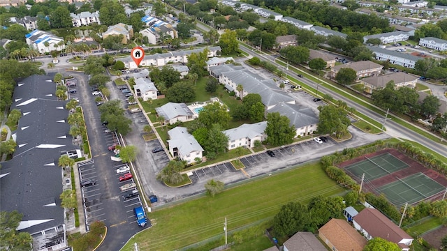 1918 Honour Rd Unit 4, Orlando, FL 32839 - aerial overview of property's location with nearby suburban area
