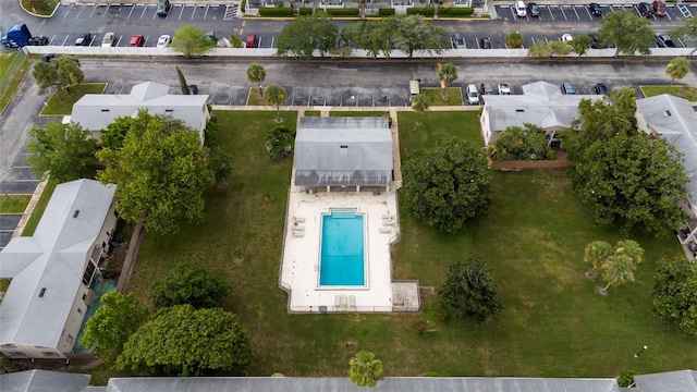 1918 Honour Rd Unit 4, Orlando, FL 32839 - bird's eye view of a pool area