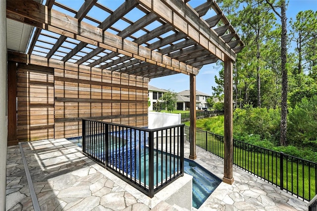 15315 Gilligan Ct, Winter Garden, FL 34787 - view of patio featuring a pergola