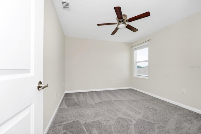 4288 Blackshear Ct, Clermont, FL 34714 - carpeted empty room featuring a ceiling fan and baseboards