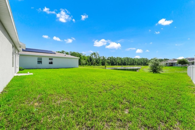 4288 Blackshear Ct, Clermont, FL 34714 - view of green lawn with a water view