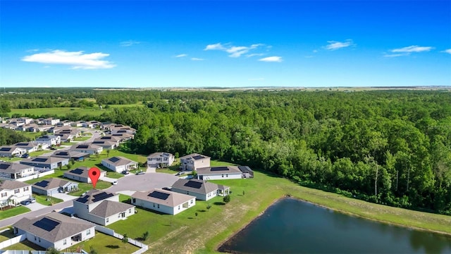 4288 Blackshear Ct, Clermont, FL 34714 - aerial perspective of suburban area featuring a nearby body of water