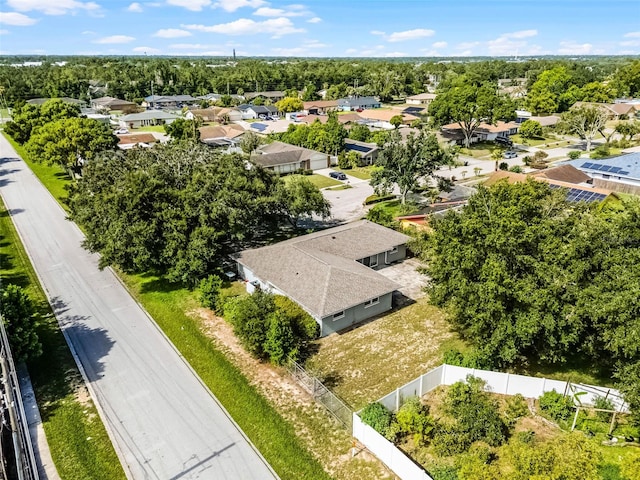 7201 Pleasant Dr, Orlando, FL 32818 - aerial perspective of suburban area featuring a tree filled landscape
