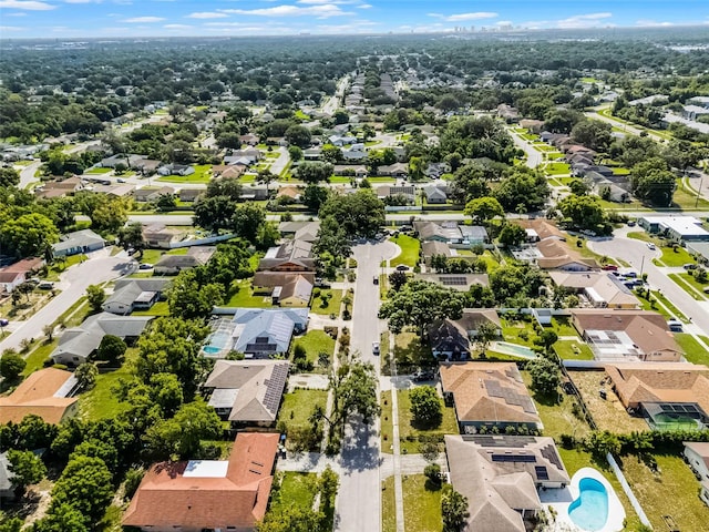 7201 Pleasant Dr, Orlando, FL 32818 - aerial view of residential area featuring a pool