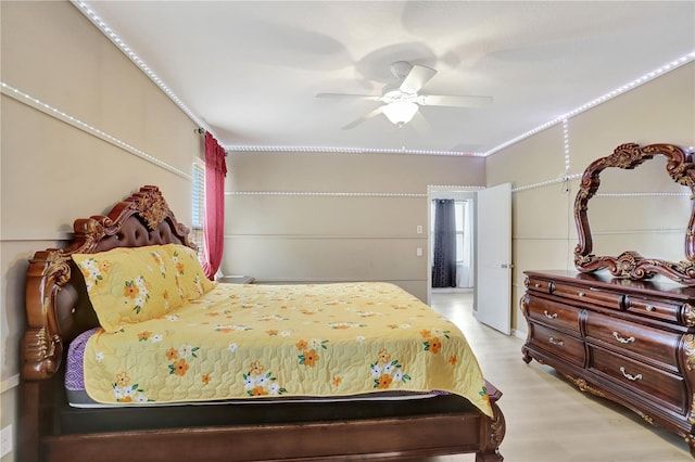 1514 Tamarind Rd, Davenport, FL 33896 - bedroom featuring light wood-style floors and a ceiling fan