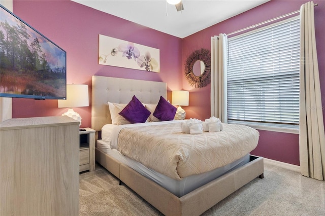 2026 Lelani Cir, Davenport, FL 33897 - carpeted bedroom featuring baseboards and a ceiling fan