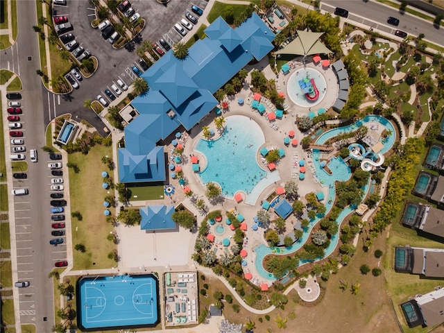 2026 Lelani Cir, Davenport, FL 33897 - aerial view of a pool area