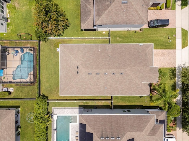 15586 Hamlin Blossom Ave, Winter Garden, FL 34787 - aerial view of a pool