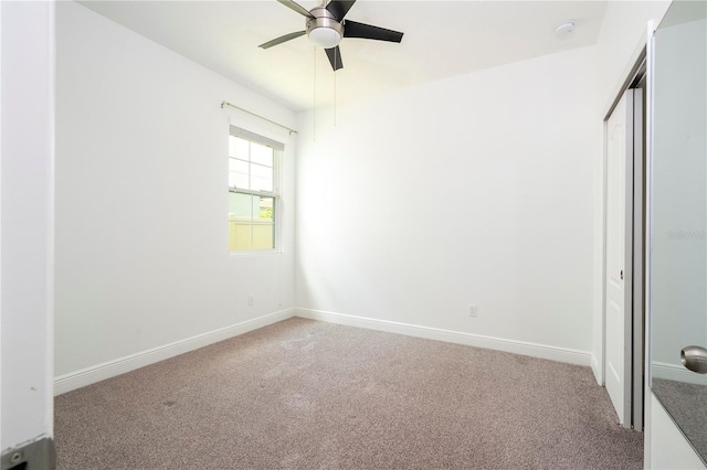 15586 Hamlin Blossom Ave, Winter Garden, FL 34787 - unfurnished bedroom featuring carpet flooring, a closet, and ceiling fan