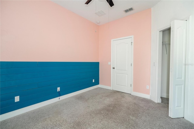 15586 Hamlin Blossom Ave, Winter Garden, FL 34787 - unfurnished bedroom featuring carpet floors and ceiling fan