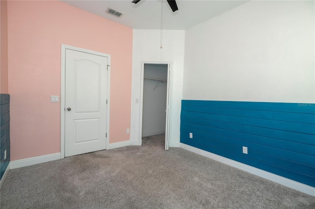 15586 Hamlin Blossom Ave, Winter Garden, FL 34787 - unfurnished bedroom featuring carpet and ceiling fan