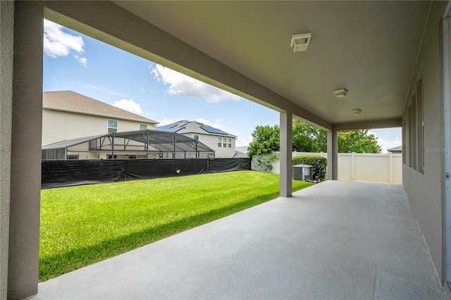 15586 Hamlin Blossom Ave, Winter Garden, FL 34787 - fenced backyard with a patio area