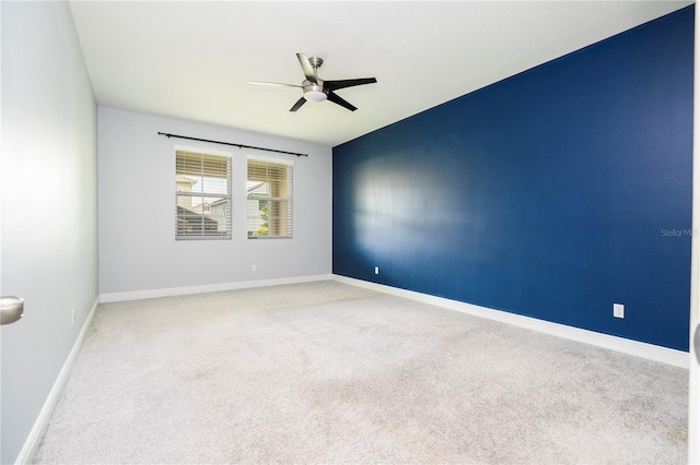 15586 Hamlin Blossom Ave, Winter Garden, FL 34787 - spare room with ceiling fan and carpet