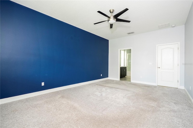 15586 Hamlin Blossom Ave, Winter Garden, FL 34787 - unfurnished bedroom with carpet flooring, ensuite bath, and ceiling fan