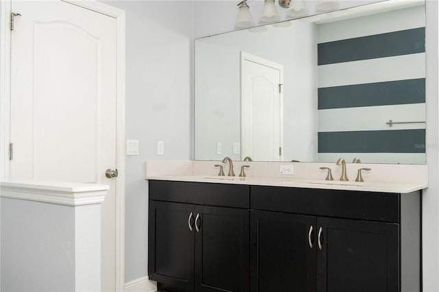15586 Hamlin Blossom Ave, Winter Garden, FL 34787 - full bath with double vanity and baseboards