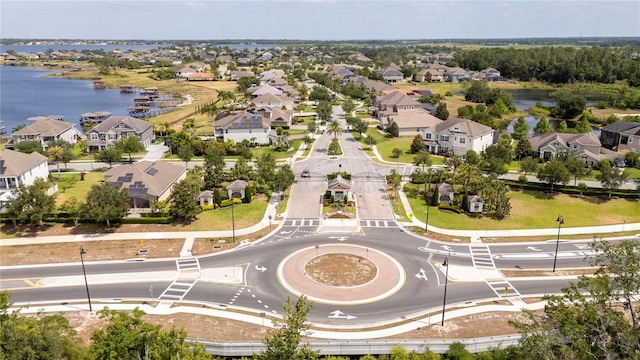 15586 Hamlin Blossom Ave, Winter Garden, FL 34787 - aerial view of residential area with a nearby body of water