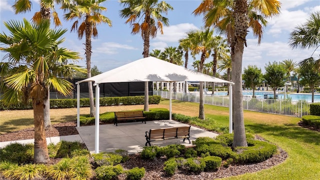 15586 Hamlin Blossom Ave, Winter Garden, FL 34787 - view of home's community featuring a gazebo and a swimming pool