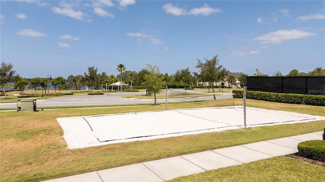 15586 Hamlin Blossom Ave, Winter Garden, FL 34787 - view of community with volleyball court and a yard