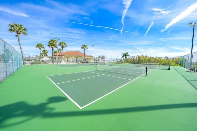 422 Harbourview Dr, Haines City, FL 33844 - view of tennis court