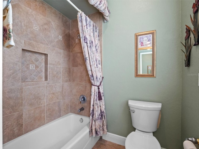 8974 Grey Hawk Pt, Orlando, FL 32836 - full bathroom with shower / bath combo and tile patterned flooring