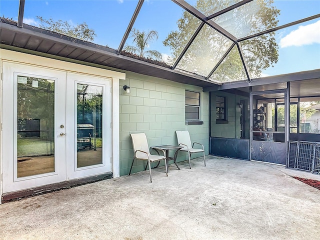 1510 Chatsworth Ave, Deltona, FL 32738 - sunroom / solarium featuring french doors