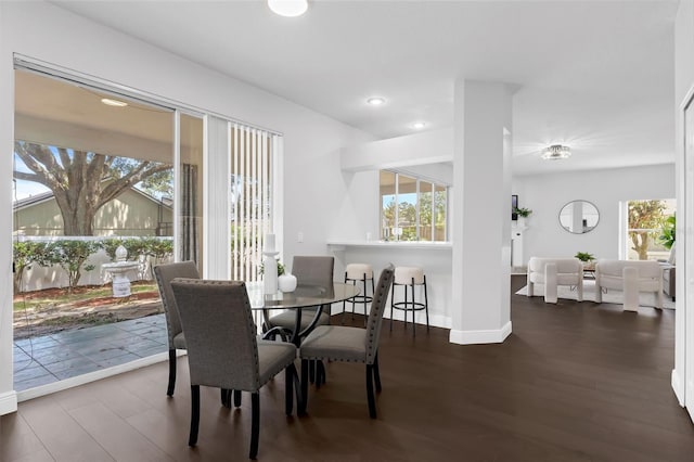 1121 Needlewood Loop, Oviedo, FL 32765 - dining room with wood finished floors and recessed lighting