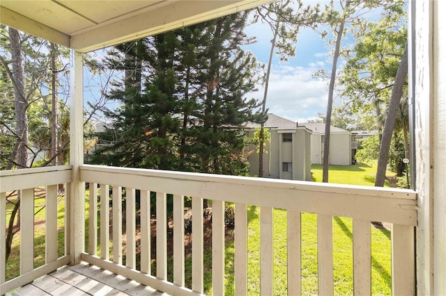 175 Springwood Cir Unit C, Longwood, FL 32750 - wooden deck with a yard