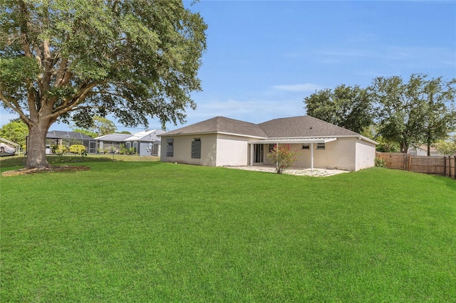 1617 Fairlight St NW, Palm Bay, FL 32907 - rear view of house with stucco siding