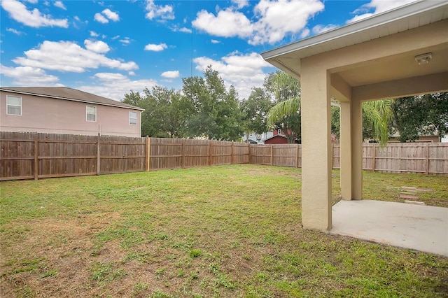 13510 Copper Belly Ct, Riverview, FL 33569 - fenced backyard featuring a patio