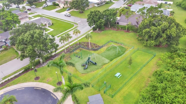 11813 Colyar Ln, Parrish, FL 34219 - aerial view of residential area with a recreational park