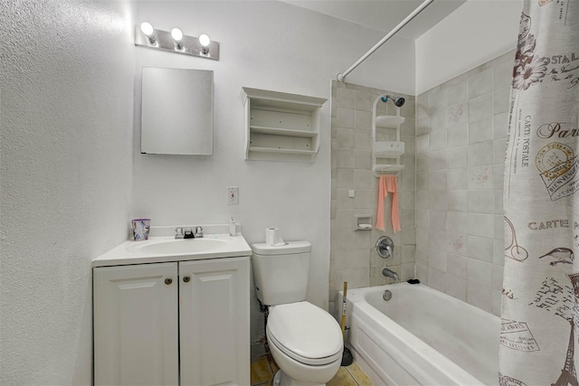 1831 Wilton Ave, Orlando, FL 32805 - full bathroom featuring shower / bathtub combination with curtain and vanity