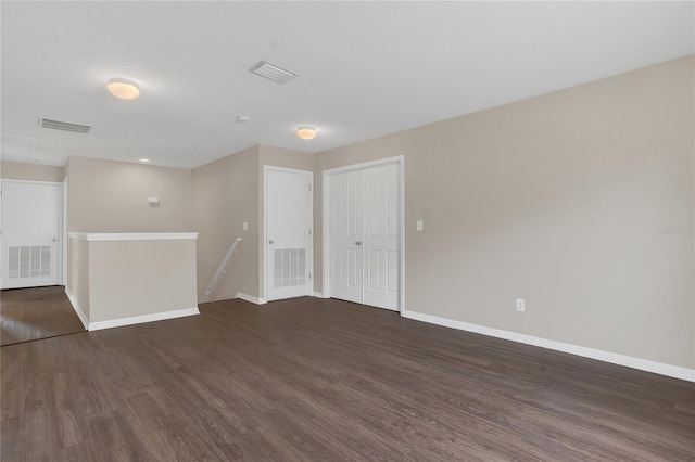 316 Crichton St, Ruskin, FL 33570 - empty room featuring dark wood-style floors