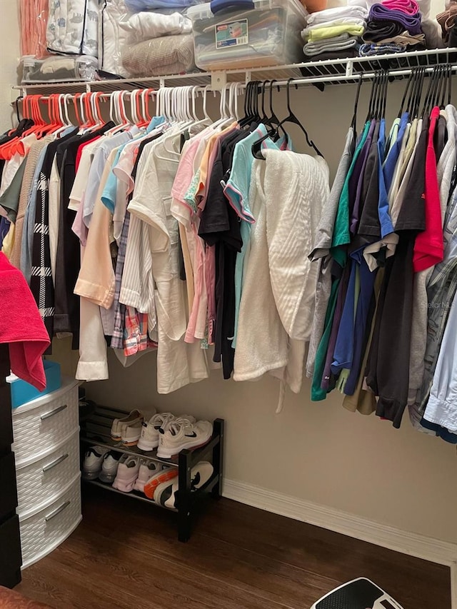 532 Koala Dr, Kissimmee, FL 34759 - spacious closet featuring wood finished floors