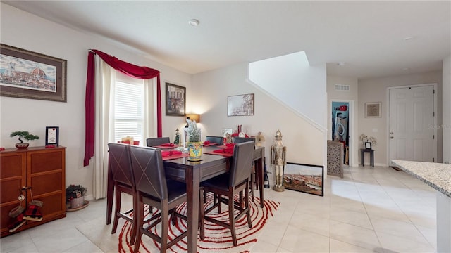 16250 Firedragon Dr, Winter Garden, FL 34787 - dining area with light tile patterned flooring