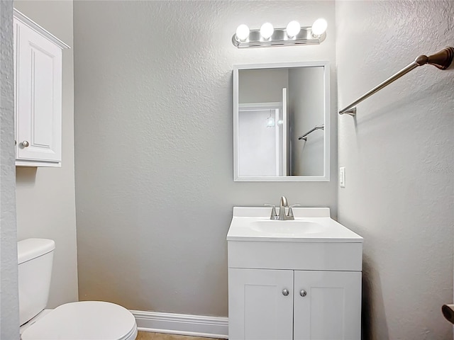 11127 Irish Moss Ave, Riverview, FL 33569 - half bathroom featuring vanity and toilet