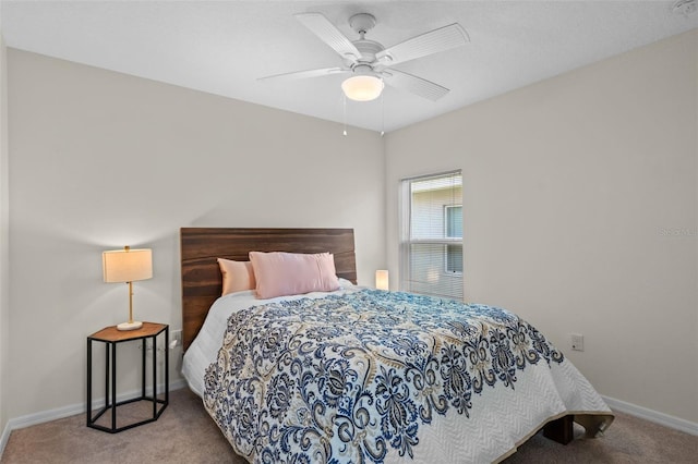 1330 Bucktail Ct, Kissimmee, FL 34746 - carpeted bedroom with baseboards and a ceiling fan