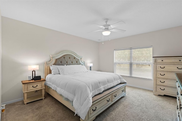 1330 Bucktail Ct, Kissimmee, FL 34746 - bedroom featuring light carpet and a ceiling fan